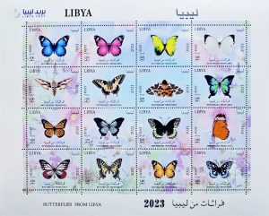 فراشات من ليبيا